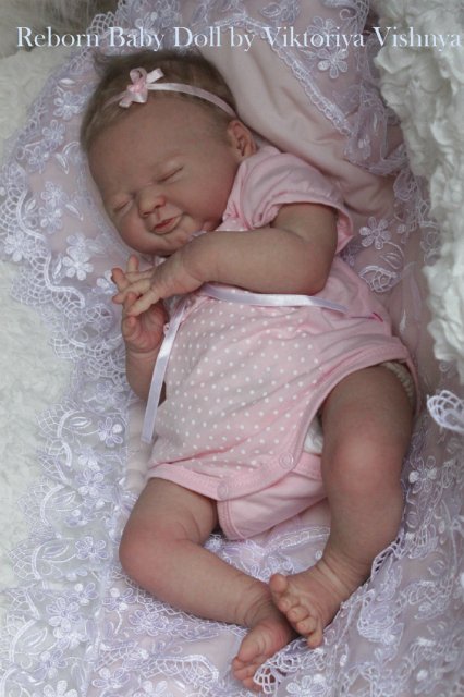 Крохотулька Angeli от Elisa Marx. Куколка реборн Виктории Вишни