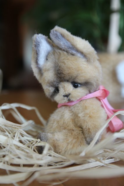 Зайка тедди Донни — Авторские мишки Тедди и друзья: фото (фото 6)