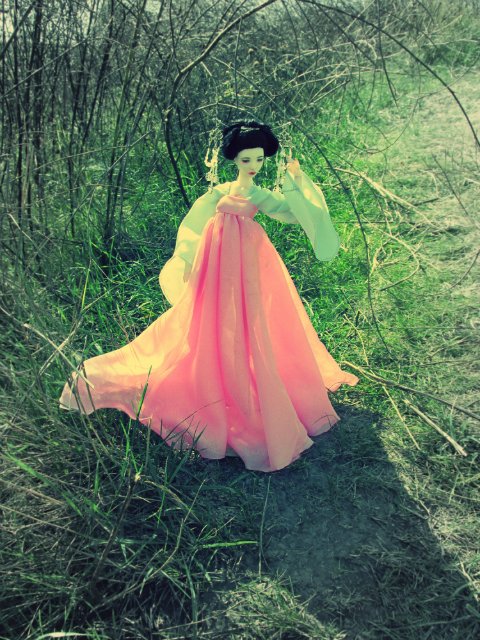 Авторская кукла Кику, хризантема | Бэйбики Авторская кукла Кику, хризантема (фото 7)