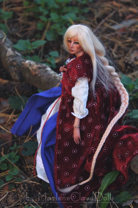 Авторская кукла, Рапунцель (фото 2)