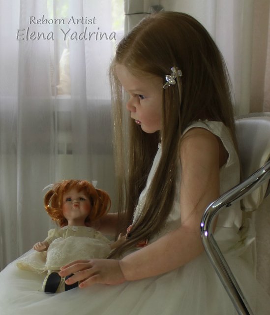 Эва и Анжела. Часть первая - Девочки. Куклы реборн Елены Ядриной