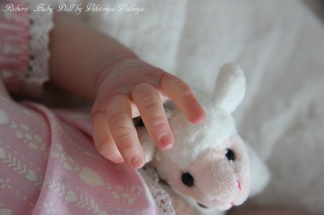 Аделиночка 2... Куколка реборн Виктории Вишни (фото 8)