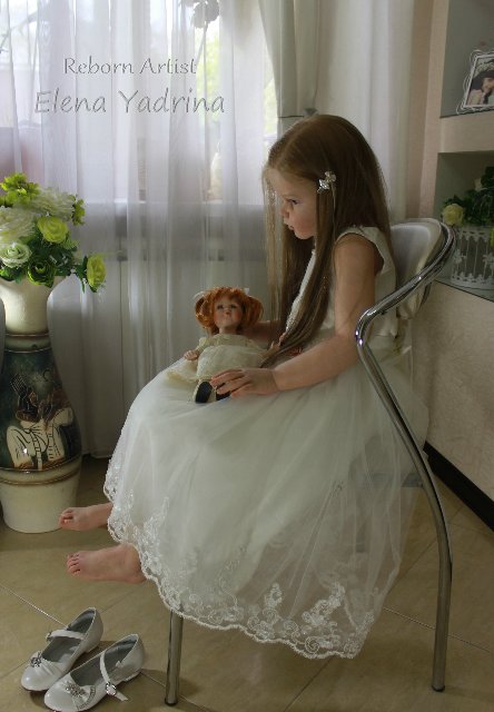 Эва и Анжела. Часть первая - Девочки. Куклы реборн Елены Ядриной