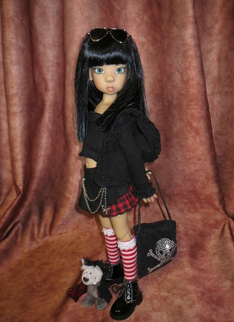 Мики. Капризная и разная — Куклы Kaye Wiggs (Кайе Виггс): авторские BJD (БЖД) (фото 9)