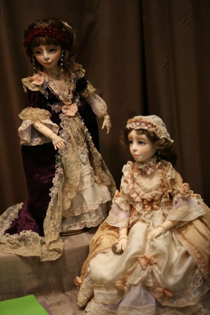Великолепие выставки "Искусство Куклы" 11 декабря 2015 г