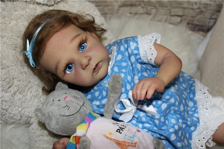 Малышка-реборн из молда Маленка