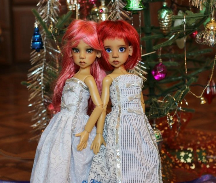 Рождество и куклы Кае Виггс