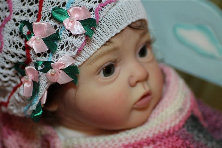 Татка - малышка реборн из молда Тиффани от Натали Блик