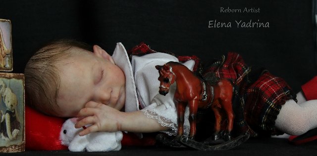 Кроха Мила. Куклы реборн Елены Ядриной