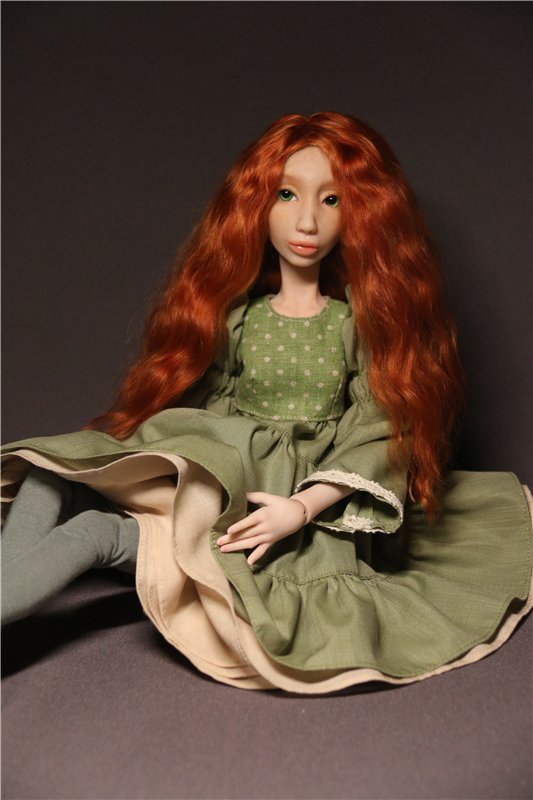 Новая шарнирная кукла для выставки | Бэйбики Новая шарнирная кукла для выставки (фото 4)