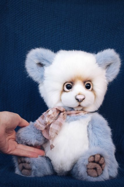 Медвежонок Митюшка. Авторские игрушки Татьяны Матляк (фото 8)