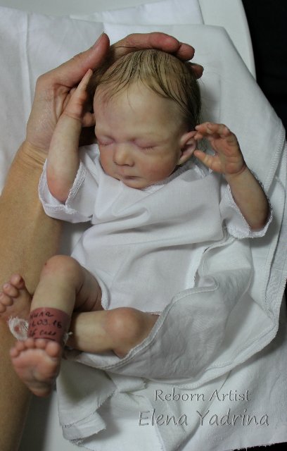 Кроха Мила. Куклы реборн Елены Ядриной