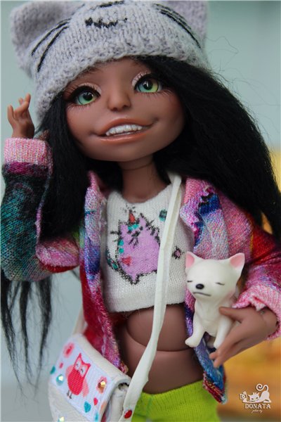 Хроники Мирельки. Авторская шарнирная кукла Марии Пикуновой "Домисоль"