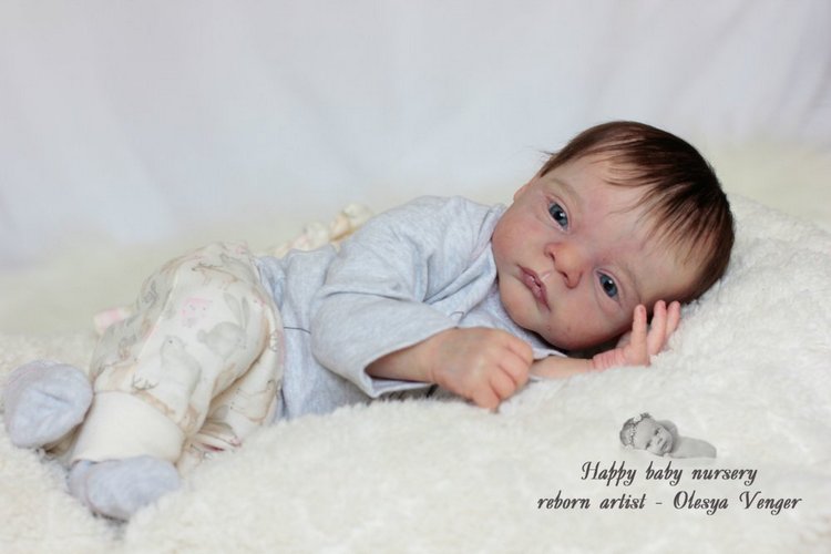Моя Кирочка. Ненаглядная моя крошечка. Кукла реборн Олеси Венгер