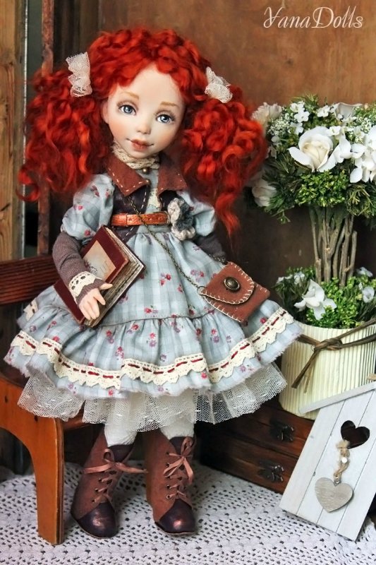 Daniella, моя новая текстильная куколка (фото 3)