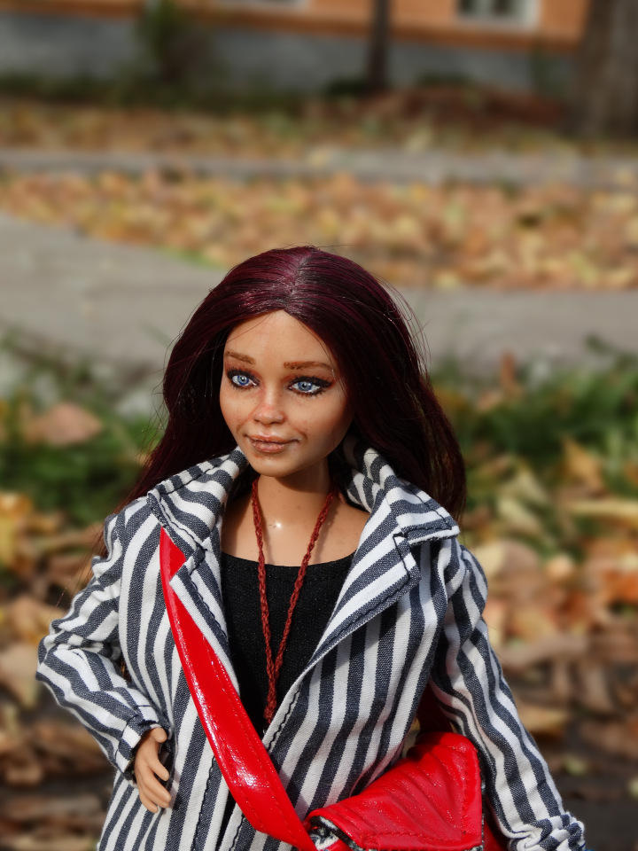 Портретный ООАК Барби - я и Саша (фото 3)