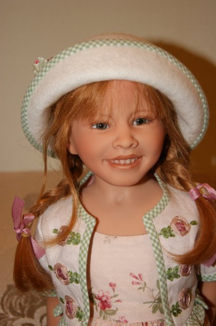 Катя по фамилии Плюшок. Коллекционная кукла Heidi Plusczok