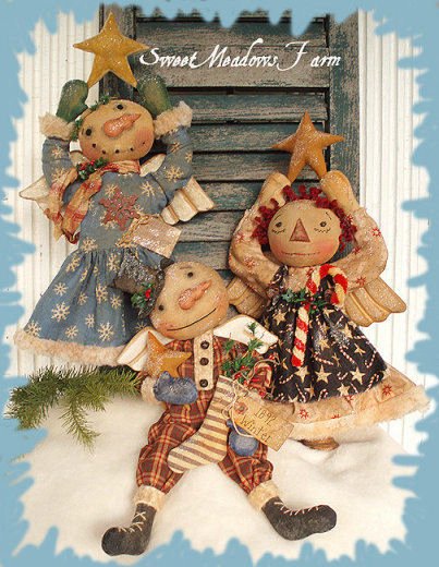 Sweet Meadows Farm - текстильные куклы