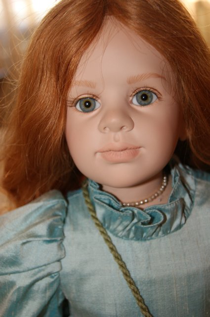 Мари Кристин от Хильдегард Гюнцель для Walterhauser puppenfaktur - зеленоглазое чудо