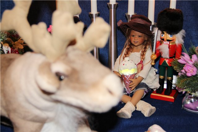 Новый год у Пуки и Лиллеморе от Annette Himstedt