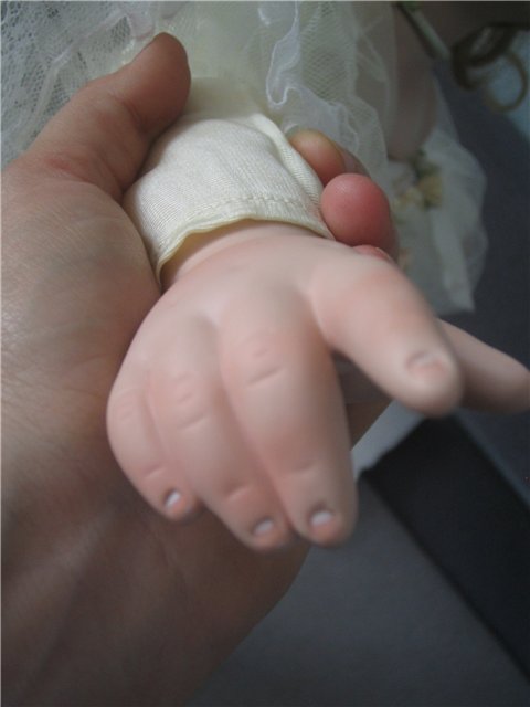 Наша фарфоровая балеринка от Донны Руберт