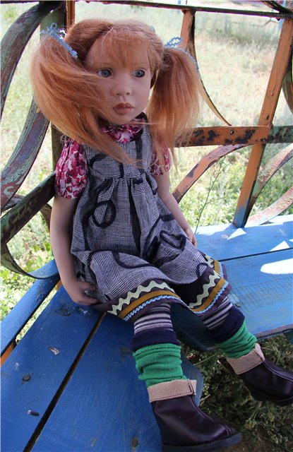 Мечтательница Trinette, коллекционная кукла Zwergnase