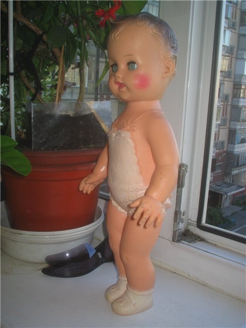 Кукла середины прошлого века (фото 4)