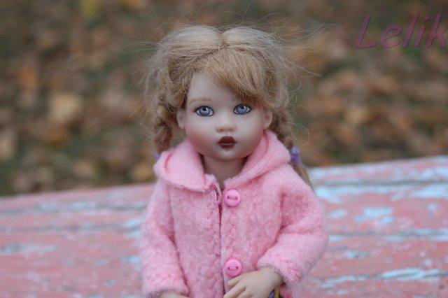 Прогулка с кнопочкой. Теплая одежда для моей куколки (фото 7)