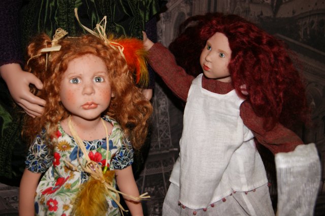 Коллекционная кукла Almalotte и компания - мои любимые рыжики Zwergnase