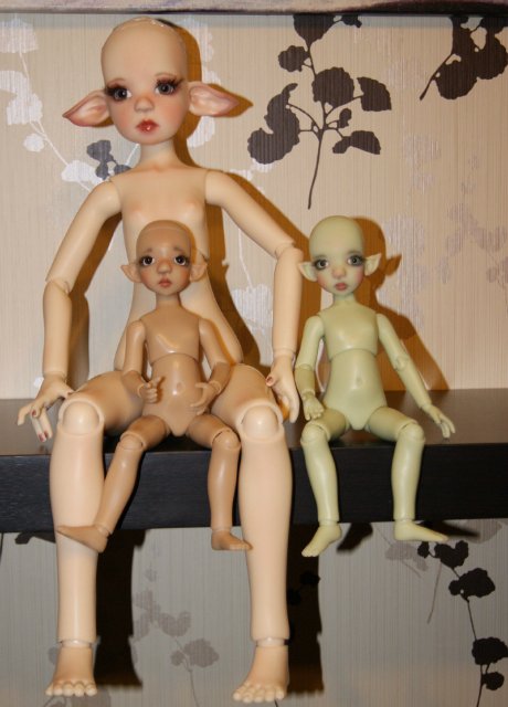 Сестрички Корички и Нелли фавн - милые создания от Kaye Wiggs