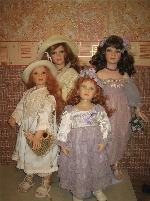 Семейное фото сестер Заверужински, Zawieruszynski