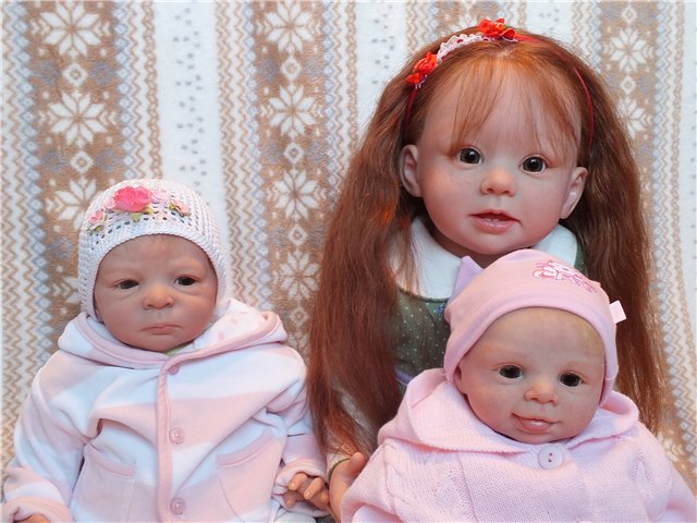 Мои любимые девочки реборн