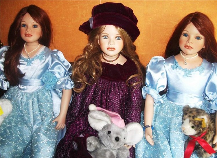 Топик о счастливом возвращении проданных любимиц. Фарфоровые куклы (фото 4)