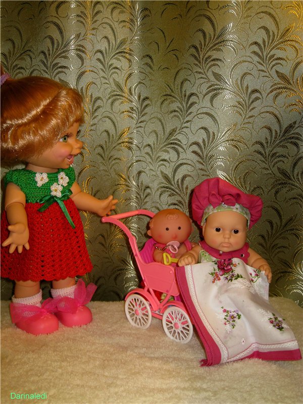 Натали - сладкая ягодка! Кукла Galoob Baby Face