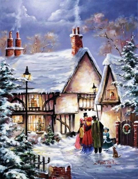 Виртуальная выставка картин "Дыхание зимы"