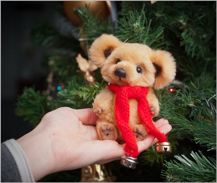 Игрушка своими руками - мишка Клаус (фото 5)