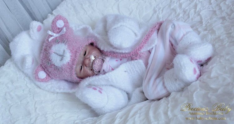 Мой маленький котёнок! Кукла реборн Анастасии Бочковой