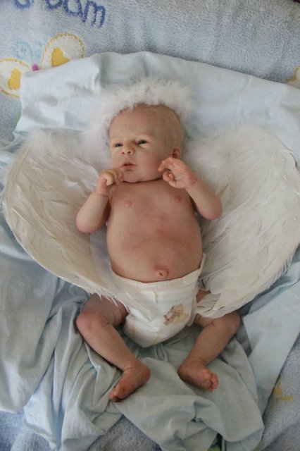 И еще один Ангелочек... Куколка реборн Вишни Виктории