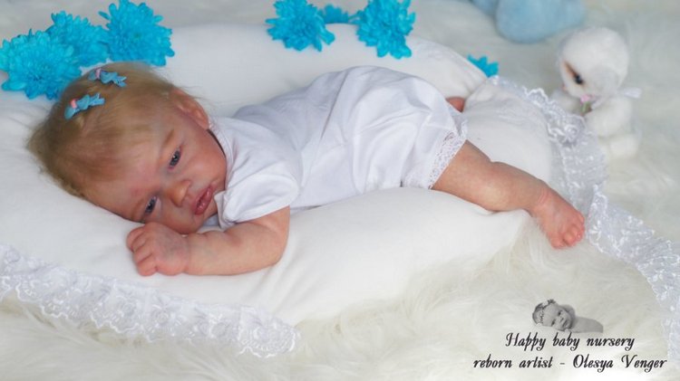 Моя маленькая Бэль. Кукла реборн Олеси Венгер (фото 8)