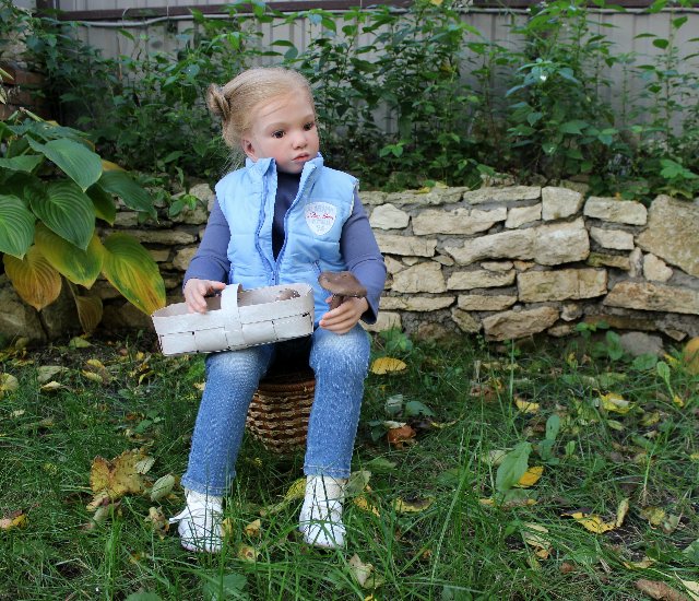 Весь день стоит как бы хрустальный, и лучезарны вечера... Куклы реборн Елены Ядриной