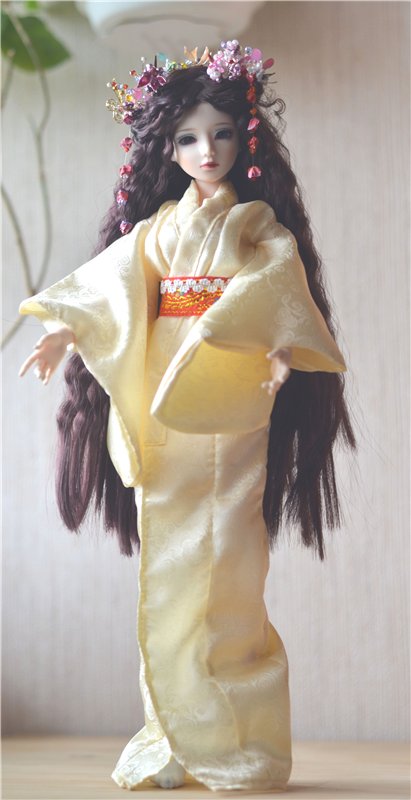 Японский вечер — Одежда и обувь для кукол BJD (БЖД): 1/3 (фото 9)
