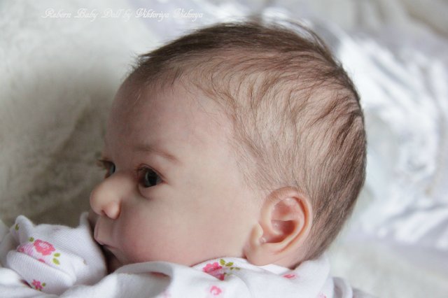 Моя малышка из нового молда Matis от Gudrun Legler. Куколка реборн Виктории Вишни