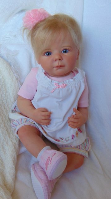 Ксюшенька! Еще одна Марлишка! Кукла реборн Шепелевой Людмилы (фото 8)