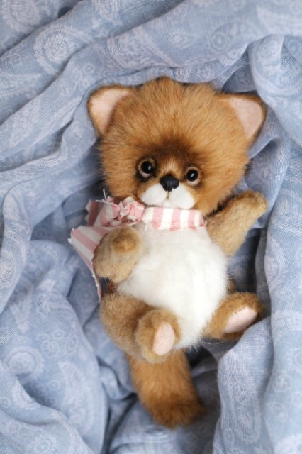 Лисёнок Василий. Игрушка ручной работы (фото 5)