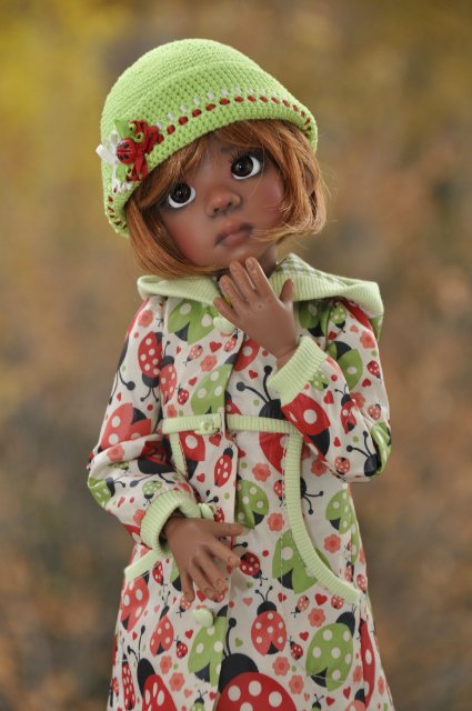 Яркая девочка Талиса от Кайе Виггс... И брызги осени всем цветом,залили краской все вокруг