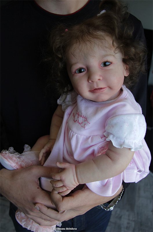 Солнышко мое, кукла реборн Лисонька