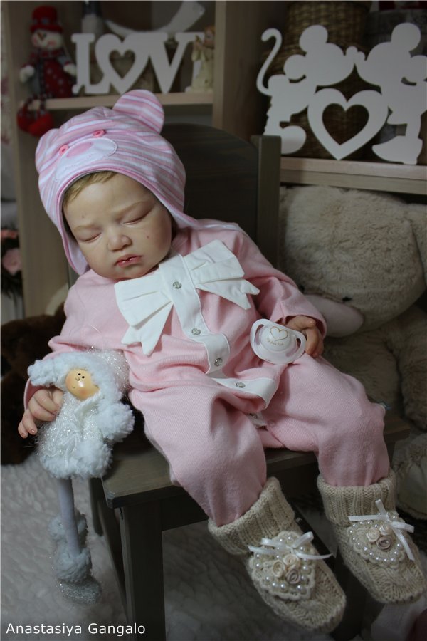 Мой прототип Josie Leigh, Джози Лью. Кукла реборн Анастасии Гангало