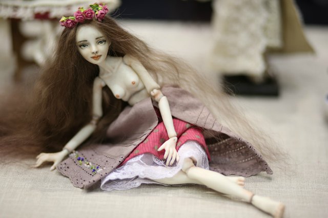 Великолепие выставки "Искусство Куклы" 11 декабря 2015 г