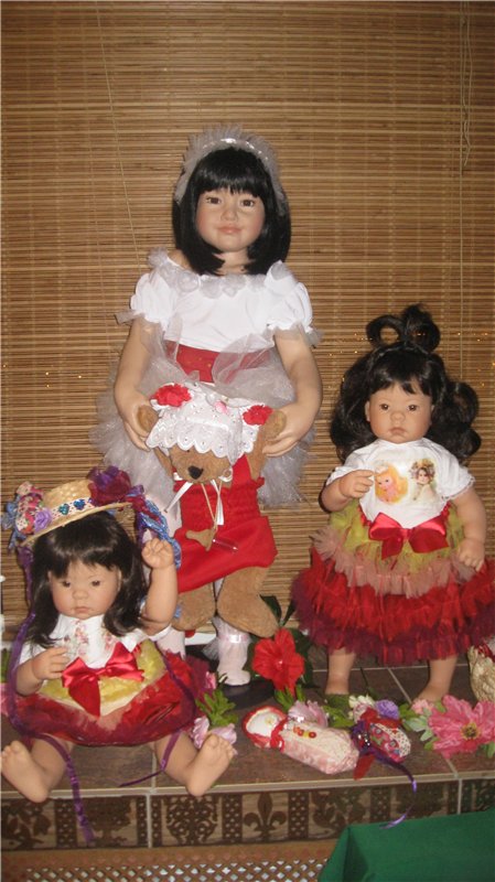 Головокружительные, обворожительные балеринки-лебеди! Адриана от Susan Lippl и две ее сестренки от Lee Middleton! Часть