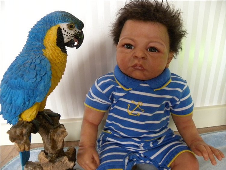 Просто хороший мальчик реборн Марио и его фото